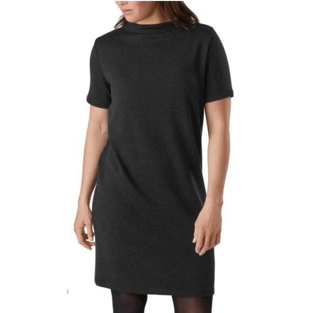 Arc'teryx Laina Dress Short Sleeve Mock Neck Shift Knit size Medium